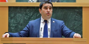 Shalva Papuashvili, the Speaker of the Parliament. Image source: bpn.ge