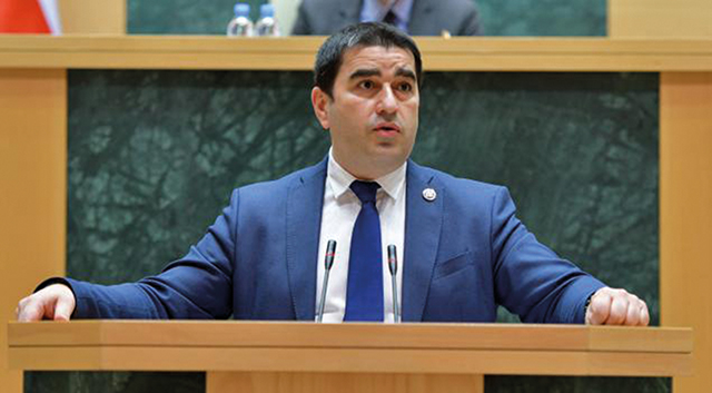 Shalva Papuashvili, the Speaker of the Parliament. Image source: bpn.ge