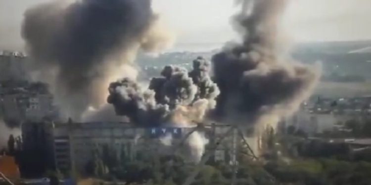 Russian Forces Strike Two Largest Universities in Mykolaiv