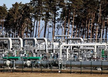 Pipes at the landfall facilities of the 'Nord Stream 1' gas pipeline are pictured in Lubmin, Germany. Source: REUTERS/Hannibal Hanschke