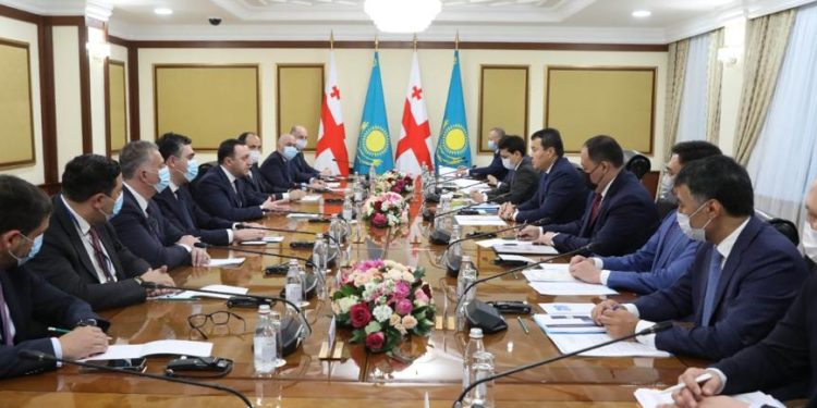 PM and Republic of Kazakhstan Hold Enhanced-Format Meeting, Discussing ...