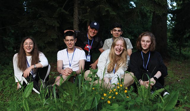 Over 30 young climate activists, aged 13 to 16 years, gathered in Bakuriani on 20-28 June to work with environmental experts and discuss the strides they can make in raising public awareness about issues surrounding climate change