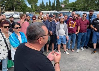 Rustavi Metallurgical Plant Workers Go on Strike
