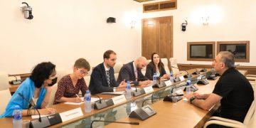 Representatives of EU and US Embassy Meet with Parliamentary Political Group to Discuss Fulfillment of 12-Point Recommendations