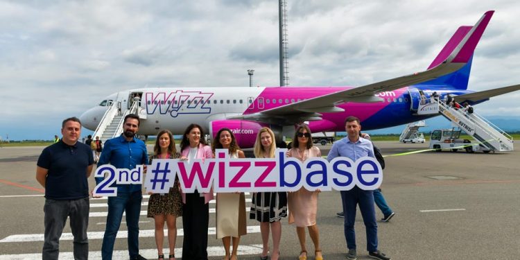 Wizz Air Resumes Flights from Kutaisi to Estonia, France
