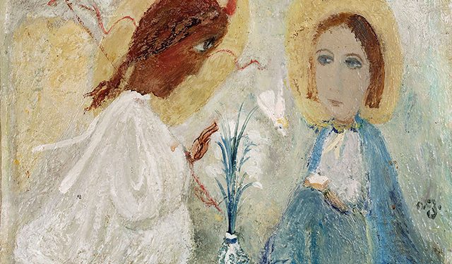 Annunciation. Oil on canvas. 1987