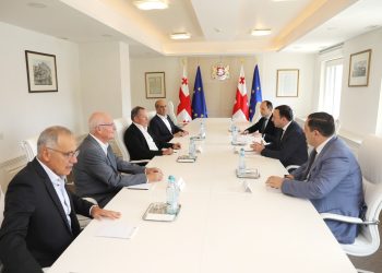 PM Meets CEO of Mivtach Shamir Holdings Ltd Discussing Significant Strategic Location of Georgia