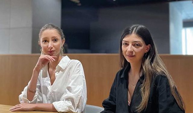 Ana Ediberidze (left) and Mariam Sharmiashvili (right) are the founders of education startup CandiKandy. Photo by Mariam Sharmiashvili