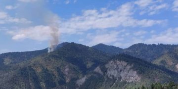 Forest Fire Breaks Out in Likani