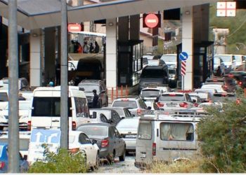 BBC: Queues on the Georgian-Russian Border Stretched to 10 Km