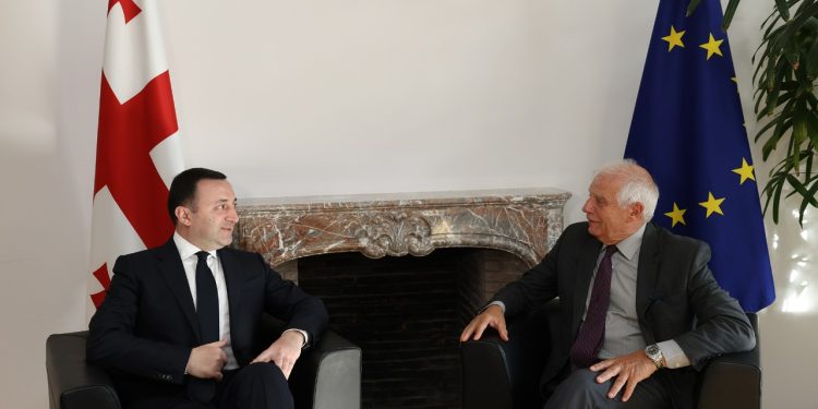 PM Meets with Josep Borrell, Discusses Georgia’s EU Membership Perspective