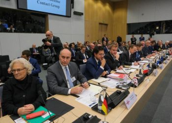 Georgia’s Defense Minister Attends Contact Group of Ukraine Meeting in Ramstein Format