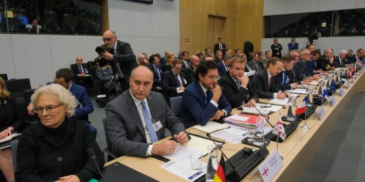 Georgia’s Defense Minister Attends Contact Group of Ukraine Meeting in Ramstein Format