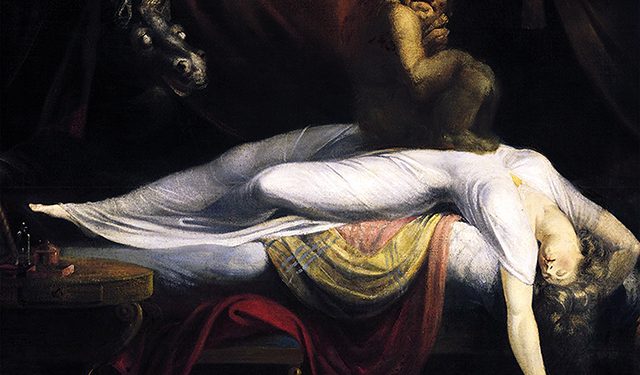 Henry Fuseli’s oil on canvas work “The Nightmare”, from 1781. Source: Detroit Institute of Arts