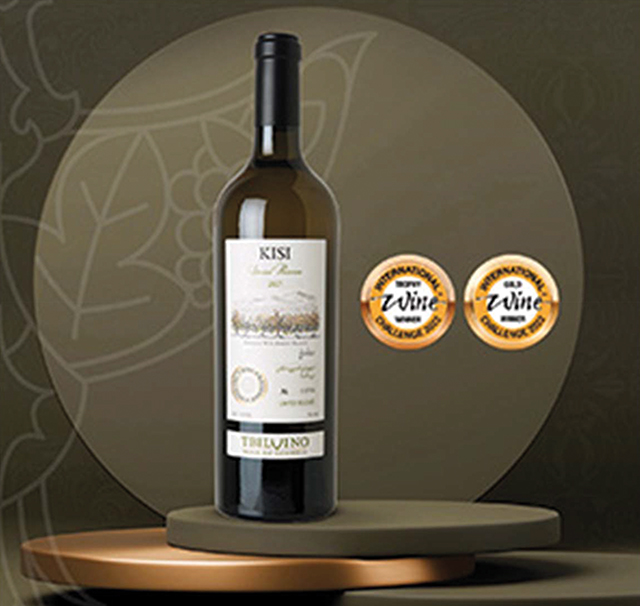 Tbilvino Kisi Special Reserve, which took home the gold from the IWC 2022