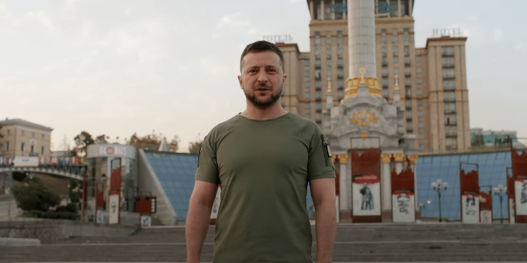 Zelensky: Everyone is Silent, Thinks that War in Abkhazia is a Problem of Georgians, in Crimea – of Ukrainians