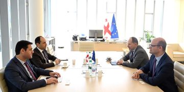 Economy Minister, EU Amb. Discuss Dynamics of EU-Georgia Relations