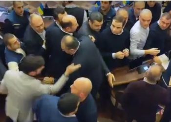 Ruling Team Members, Opposition Deputies Confront Each Other in the Tbilisi City Council