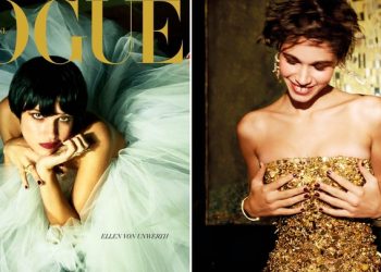 Georgian Model Mathilda Gvarliani on Vogue Cover