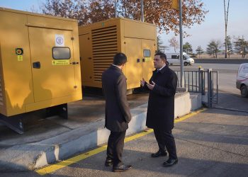 Georgia Sends 25 High-power Generators to Ukraine