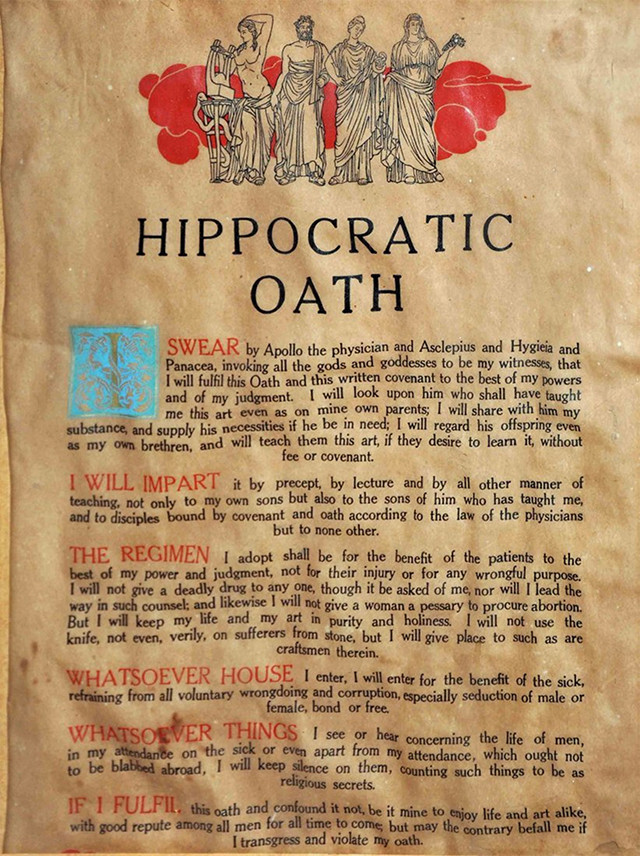 Hippocratic Or Hypocritical Oath Georgia Today