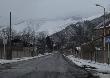 The road to Bakuriani is almost an adventure in itself. Photo by Mike Godwin