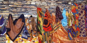 There are several prominent Georgian artists working in the technique of felt. Artists create decorative panels, as well as accessories and clothing. Some of them collaborate with art galleries and exhibit their work at art fairs in Georgia and abroad. Source: Georgian Felt