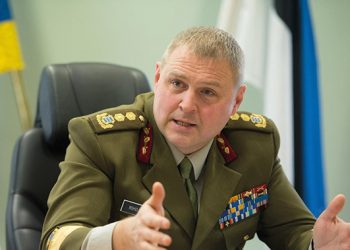 General Riho Terras. Photo by Rauno Volmar/maaleht.delfi.ee