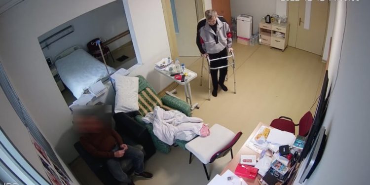 Special Penitentiary Service Releases the Footage of Mikheil Saakashvili