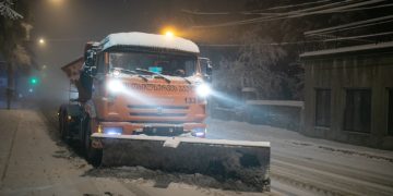 160 Tons of Road Salt Used to Combat Snow on Tbilisi Streets