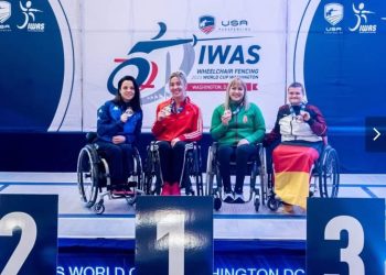 Fencer Irma Khetsuriani Wins World Cup Held in Washington