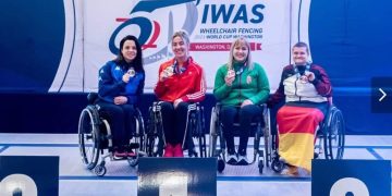 Fencer Irma Khetsuriani Wins World Cup Held in Washington