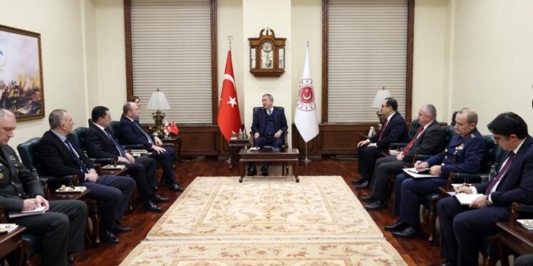 MPs Meet with Minister of Defense of Turkey, Discuss Importance of Strengthening Strategic Partnership