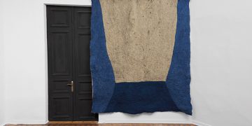 Mariana Chkonia. The Nights of a Wof-Headed King. Wool, dry and wet felting. Photo by George Kolbaia