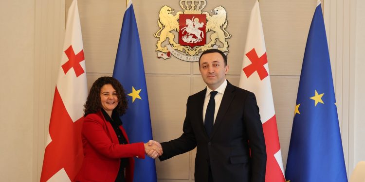 PM Meets French Ambassador in Georgia, Discusses Perspective of Future Cooperation