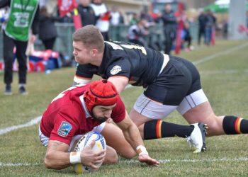 Georgian rugby team beats Germany