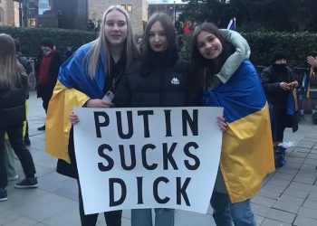 Solidarity rally for Ukraine underway in Tbilisi