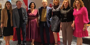 Professor Archil Khomasuridze at the conference dedicated to him last week.