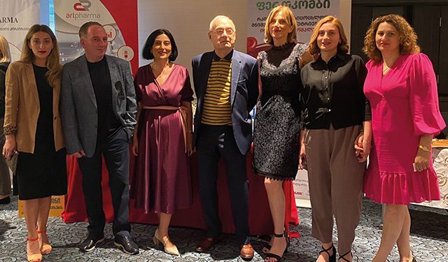 Professor Archil Khomasuridze at the conference dedicated to him last week.