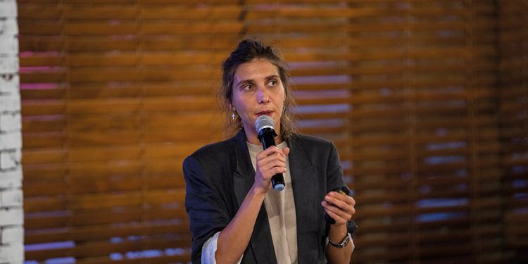 Keti Ebanoidze, co-founder of Impact Hub Tbilisi