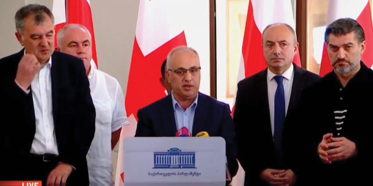 Georgian Dream to Support Law on “Foreign Agents” despite Protest from Media, NGOs and Western Partners