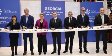 The Georgian PM at the ITB 2023 opening. Source: gov.ge