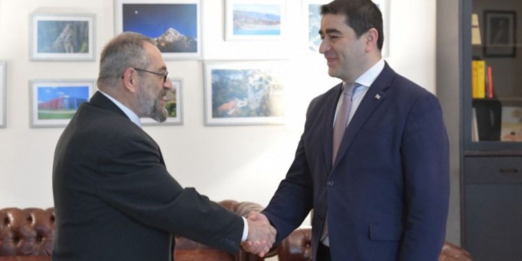 Speaker meets head of Mission for the European Union Monitoring Mission, discusses importance of EUMM