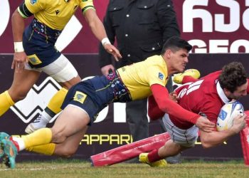 Georgian rugby team beats Romania, advances to Europe Championship final