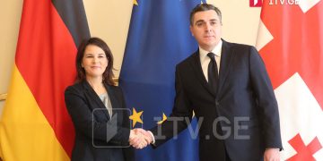 Extended meeting underway between FMs of Germany and Georgia