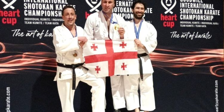 Chabuka Makharadze wins gold medal at the Treviso International Championship in Italy