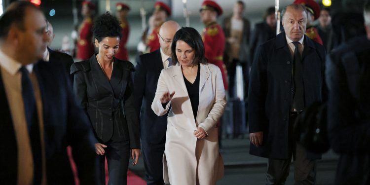 Minister of Foreign Affairs of Germany arrives in Georgia