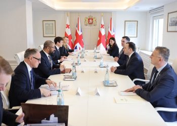 PM meets James Cleverly, discusses strategic partnership between UK and Georgia