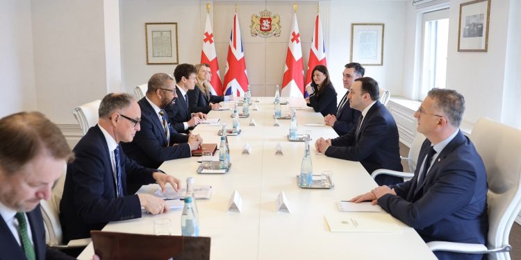 PM meets James Cleverly, discusses strategic partnership between UK and Georgia
