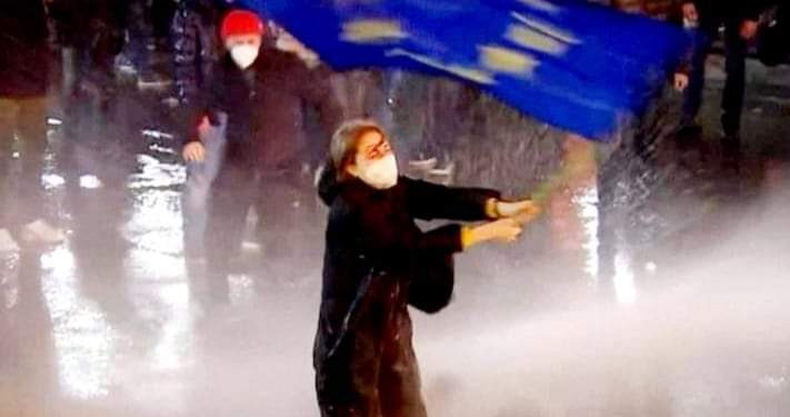 World media reports on the Tbilisi protests